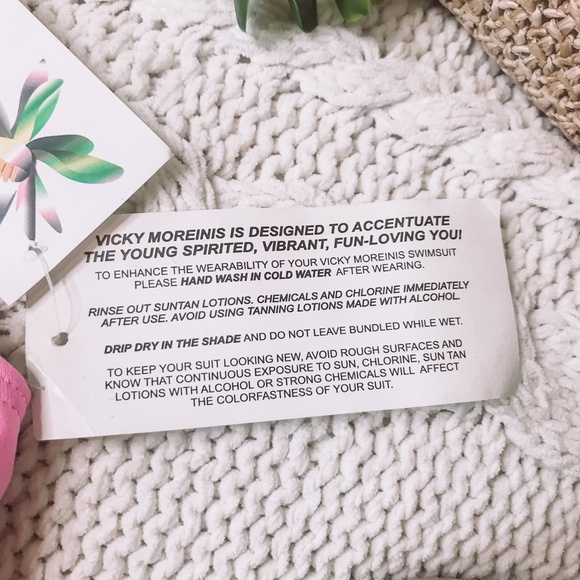 Vicky Moreinis Carnaby Halter Bikini Top XS NWT - Picture 8 of 11